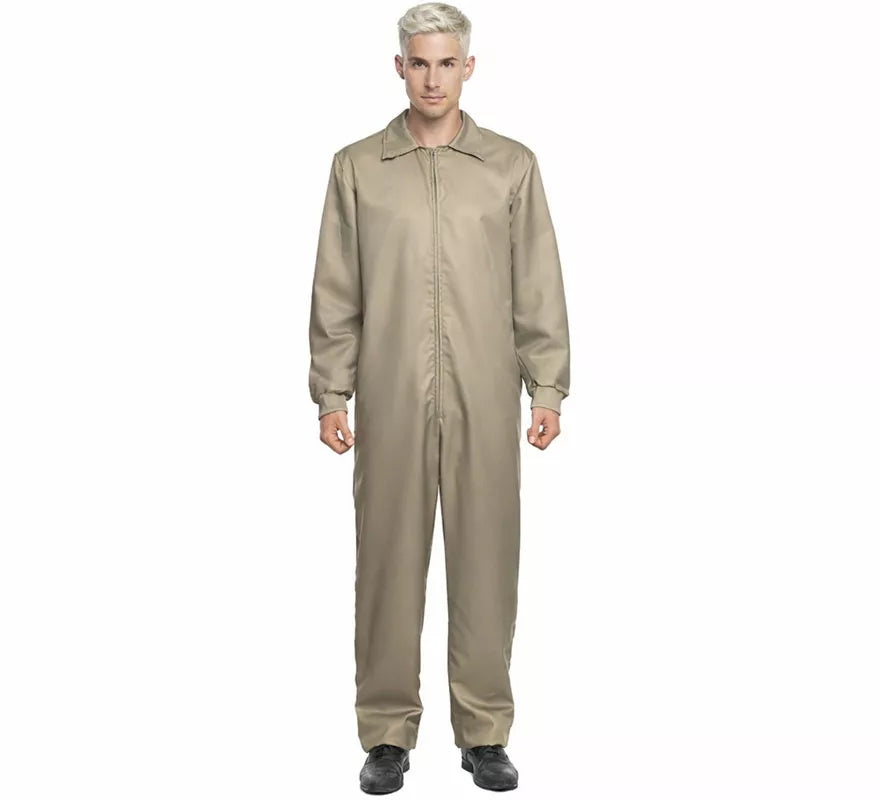 Translation missing: pt-PT.Disfraz o Mono trabajador beige para hombre