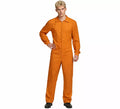 Disfraz o Mono trabajador naranja para hombre