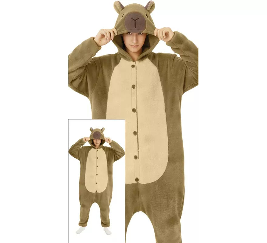 Translation missing: pt-PT.Disfraz o Pijama de Capibara para hombre