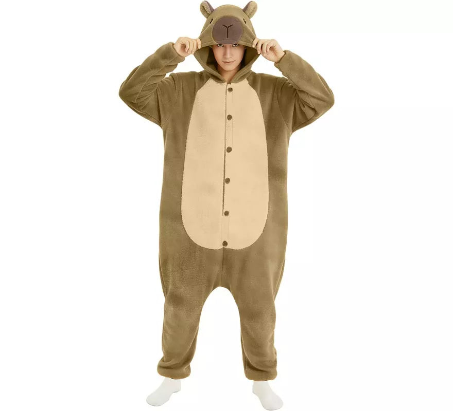 Translation missing: pt-PT.Disfraz o Pijama de Capibara para hombre