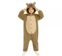 Fato ou pijama de capivara para crianças