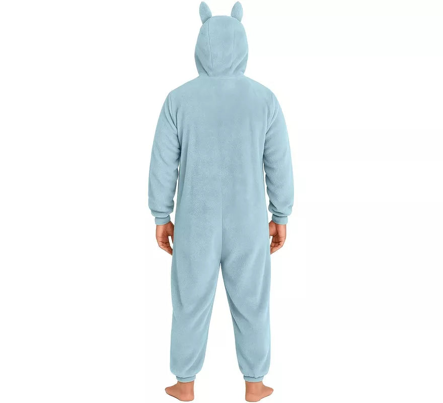 Translation missing: pt-PT.Disfraz o Pijama de Monstruo Lulú azul para mujer