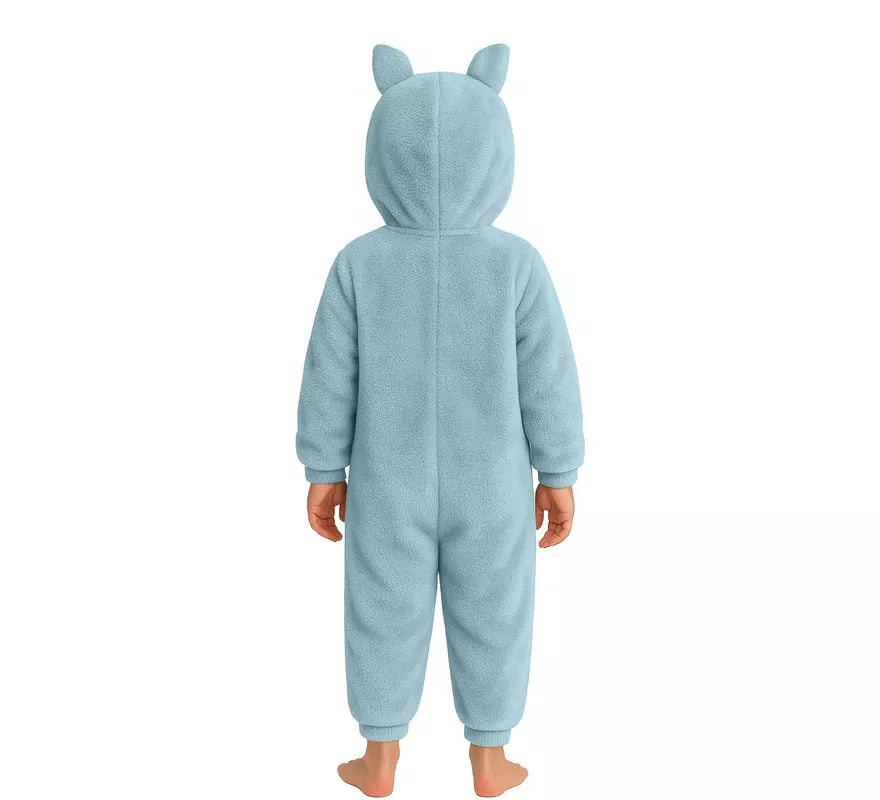 Translation missing: pt-PT.Disfraz o Pijama de Monstruo Lulú azul para niños