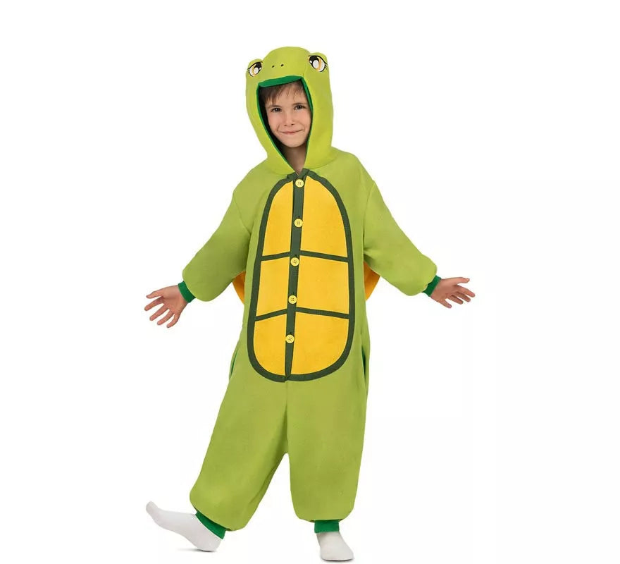 Translation missing: pt-PT.Disfraz o Pijama de Tortuga con capucha y cola para niños
