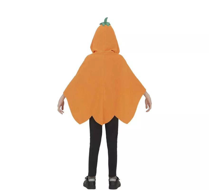 Translation missing: pt-PT.Disfraz o Poncho de Calabaza Malvada para niños