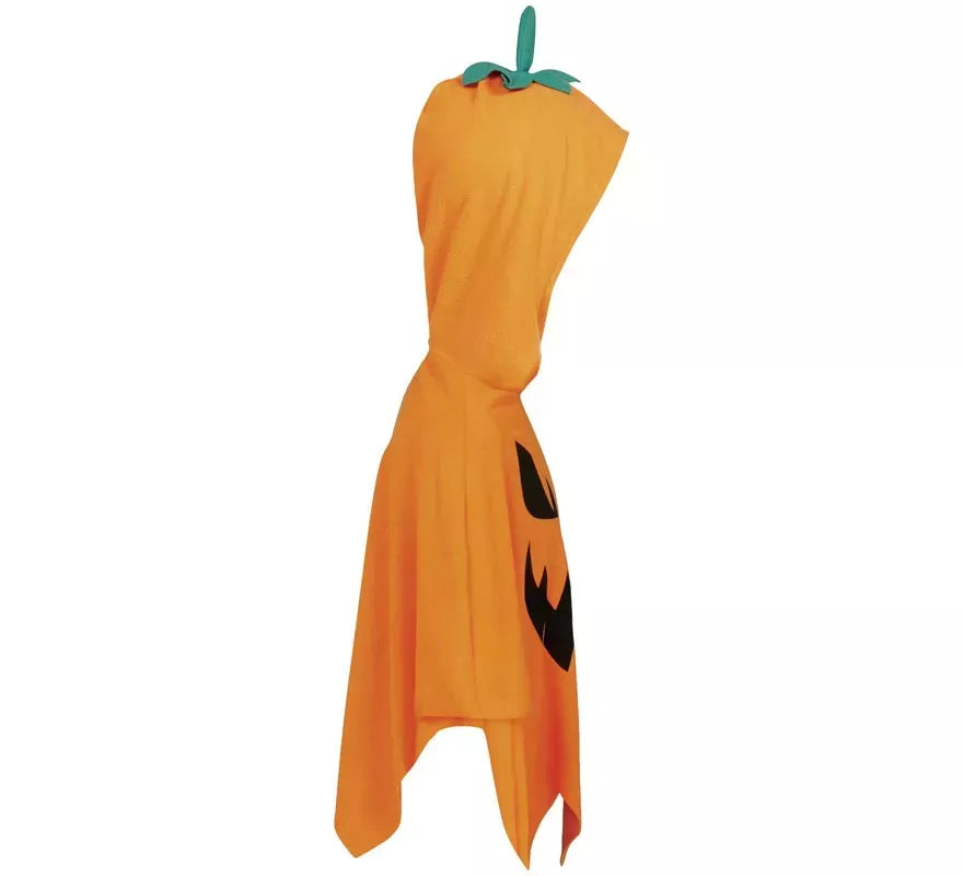 Translation missing: pt-PT.Disfraz o Poncho de Calabaza Malvada para niños