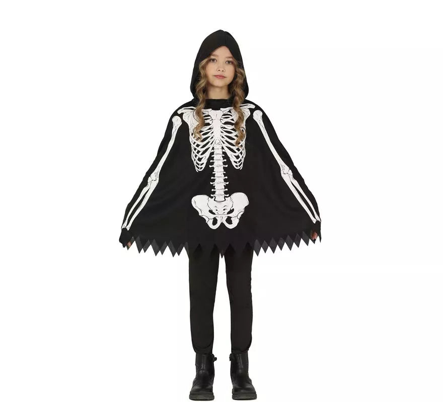 Translation missing: pt-PT.Disfraz o Poncho de Esqueleto para niños