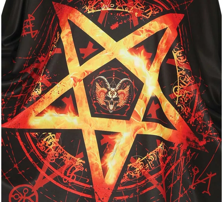 Translation missing: pt-PT.Disfraz o Poncho de Estrella Diabólica para mujer