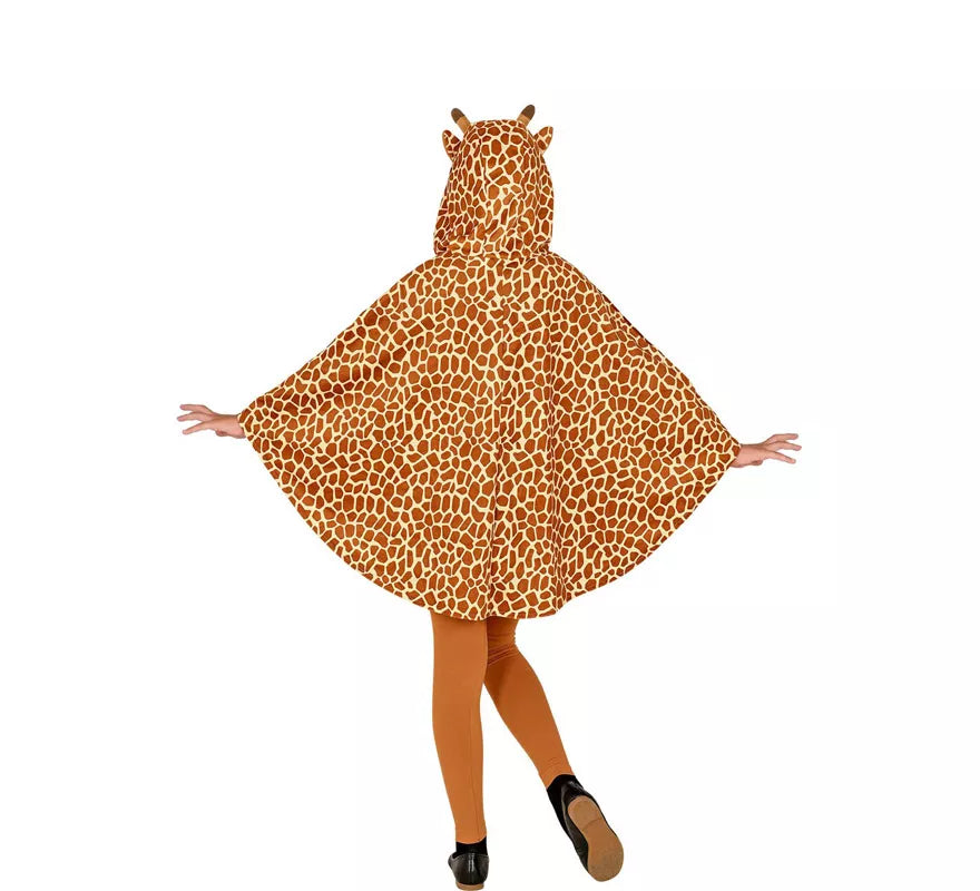 Translation missing: pt-PT.Disfraz o Poncho de Jirafa con Capucha para niños