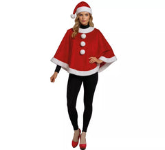 Fato de mãe natal ou poncho para mulher