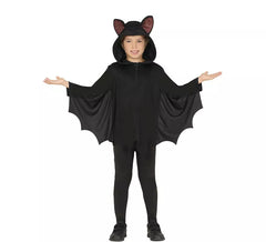 Fantasia de morcego ou poncho para criança