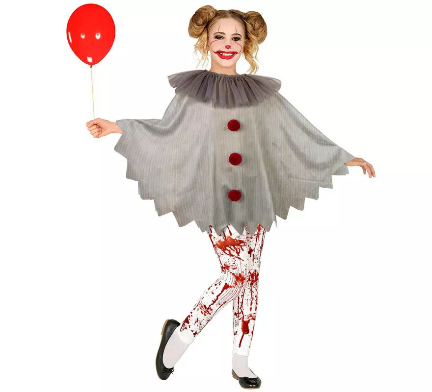 Translation missing: pt-PT.Disfraz o Poncho de Payaso Aterrador para niños