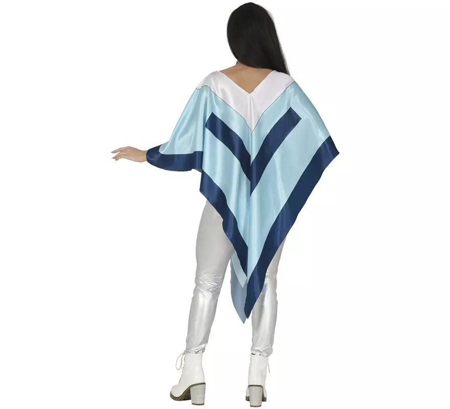 Translation missing: pt-PT.Disfraz o Poncho Disco Super Trouper para mujer