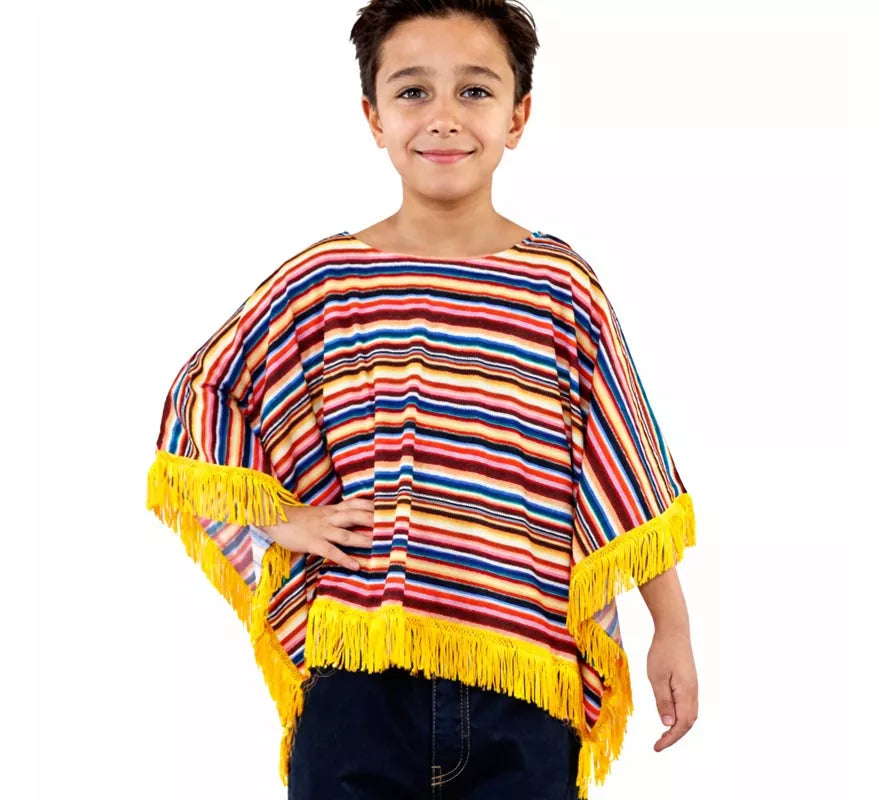 Translation missing: pt-PT.Disfraz o Poncho Mexicano para niños