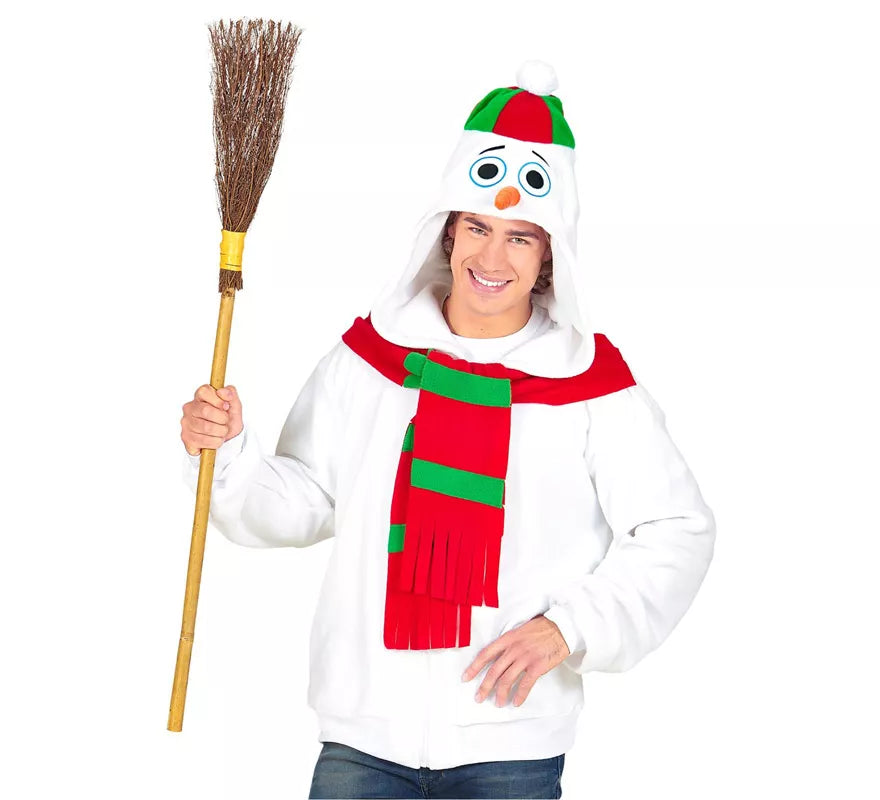 Translation missing: pt-PT.Disfraz o Sudadera de Muñeco de Nieve para adultos