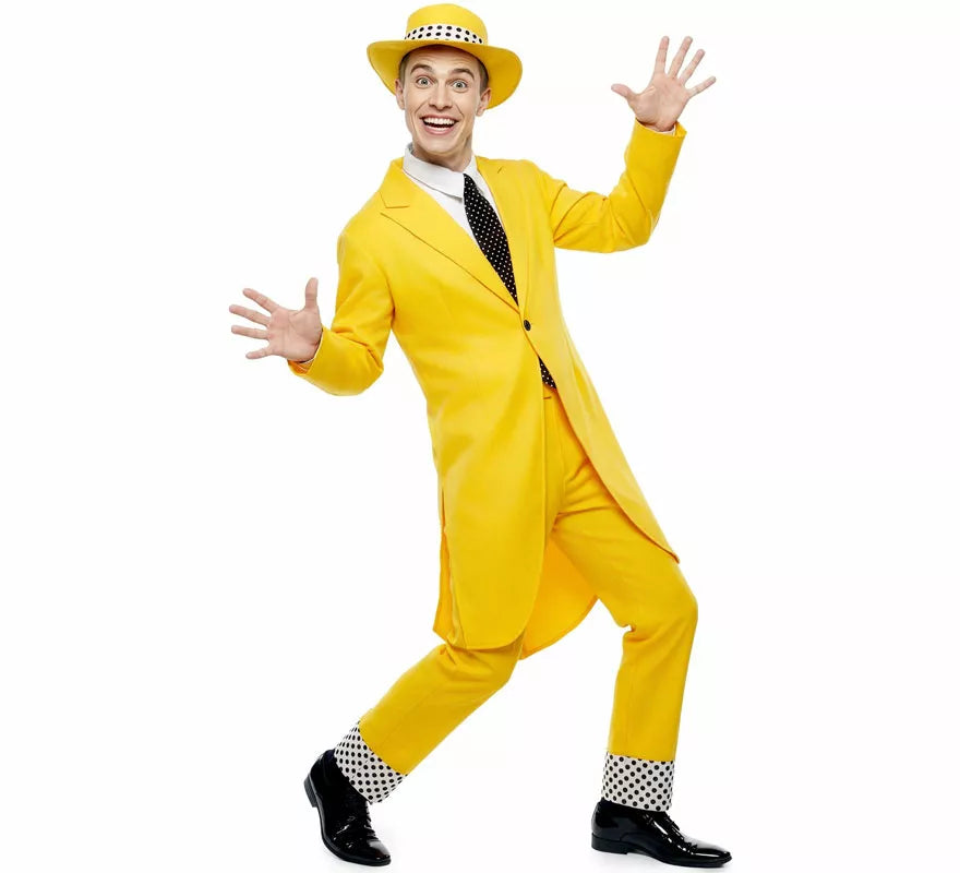 Translation missing: pt-PT.Disfraz o Traje amarillo con Sombrero para hombre