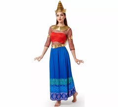 Traje ou fato tradicional tailandês para mulher