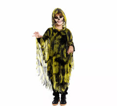 Fato ou robe de espírito maligno verde para meninos