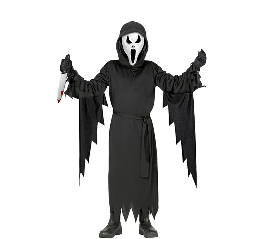 Translation missing: pt-PT.Disfraz o Túnica de Fantasma Asesino para niño