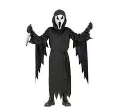 Fato ou robe de fantasma assassino para meninos
