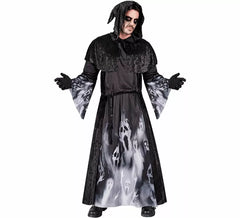 Fato ou robe de fantasma masculino