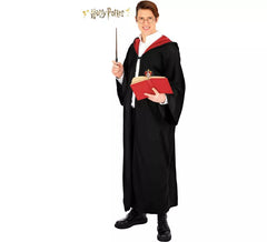 Fato ou túnica de Harry Potter com capuz de luxo para homem