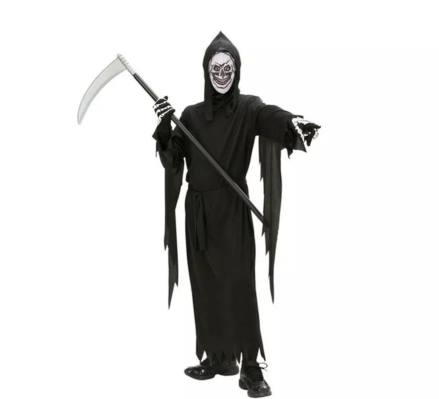 Translation missing: pt-PT.Disfraz o Túnica de La Muerte con Máscara para niño