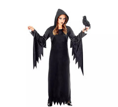 Fato ou robe de Rainha da Morte para meninas