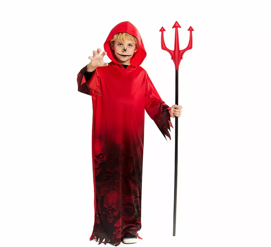 Translation missing: pt-PT.Disfraz o Túnica roja del Inframundo para niño