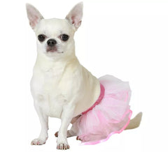 Fantasia de cachorro rosa ou tutu