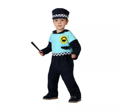 Fato de polícia para bebé