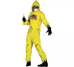 Fato de Zombie radioativo de Halloween para homem