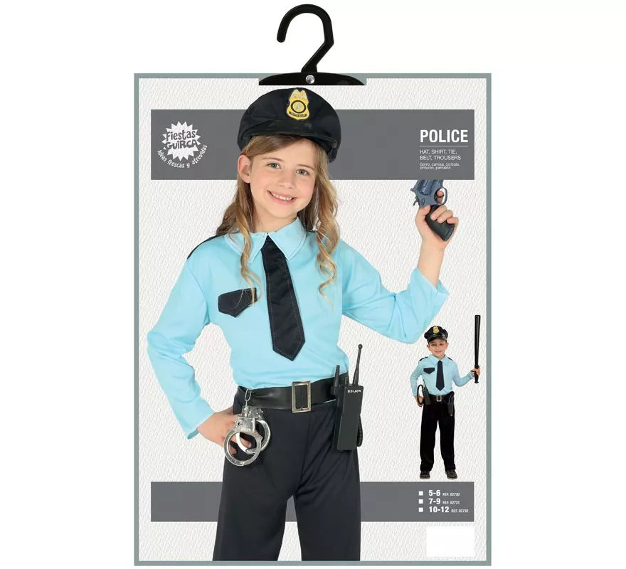 Translation missing: pt-PT.Disfraz para niños de Policía azul