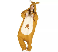 Fantasia de Pijama de Canguru Adulto