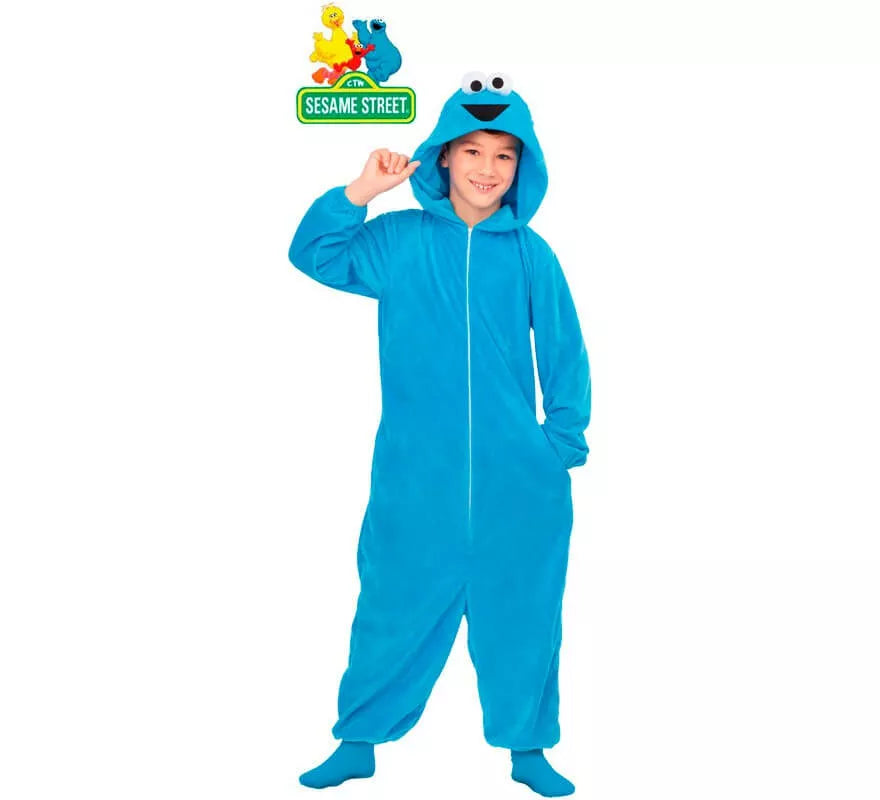 Translation missing: pt-PT.Disfraz Pijama de Triki Monstruo de las Galletas para niños