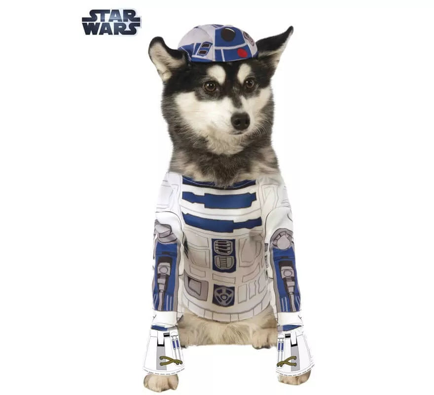 Translation missing: pt-PT.Disfraz Robot R2-D2 de Star Wars para perro