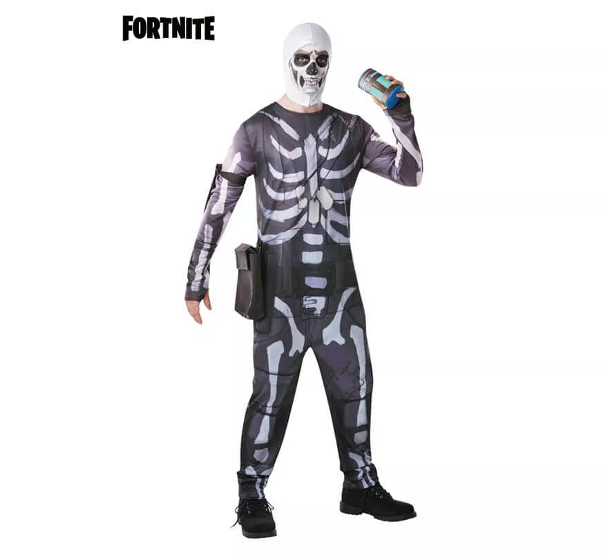Translation missing: pt-PT.Disfraz Skull Trooper Fortnite para hombre