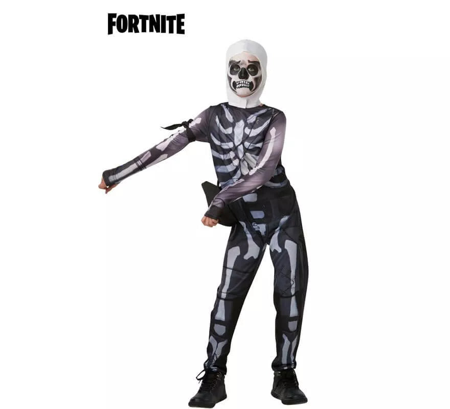 Translation missing: pt-PT.Disfraz Skull Trooper Fortnite para niños y adolescentes
