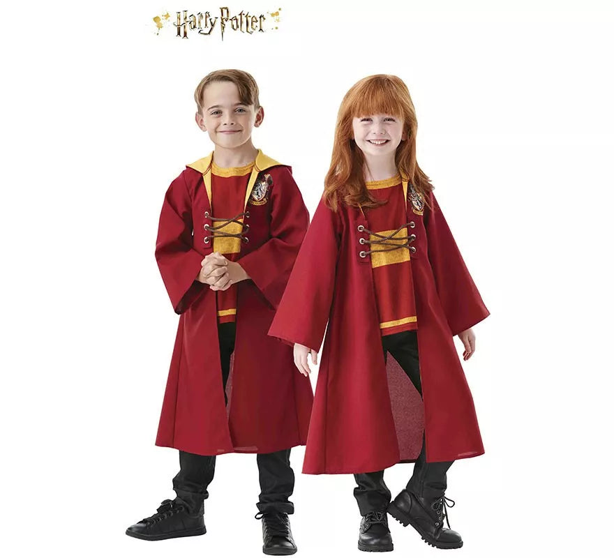 Translation missing: pt-PT.Disfraz Túnica de Quidditch Gryffindor de Harry Potter para niños