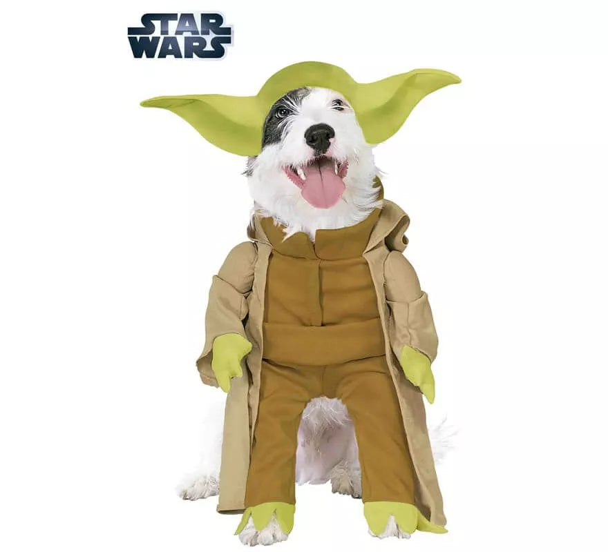Translation missing: pt-PT.Disfraz Yoda deluxe de Star Wars para perro