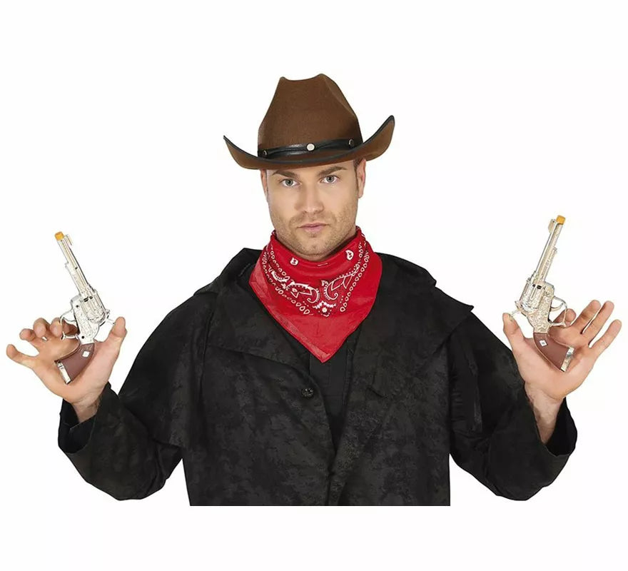 Translation missing: pt-PT.Dos Pistolas Largas de Vaquero de 20 cm