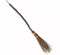Vassoura de bruxa torcida de 89 cm