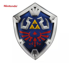 Nintendo Zelda Blue Shield com distintivo