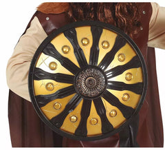 Escudo Espartano Dourado 45 cm