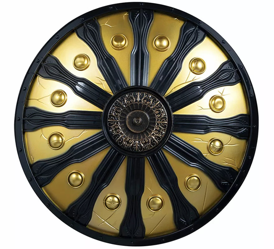 Translation missing: pt-PT.Escudo Espartano Dorado de 45 cm