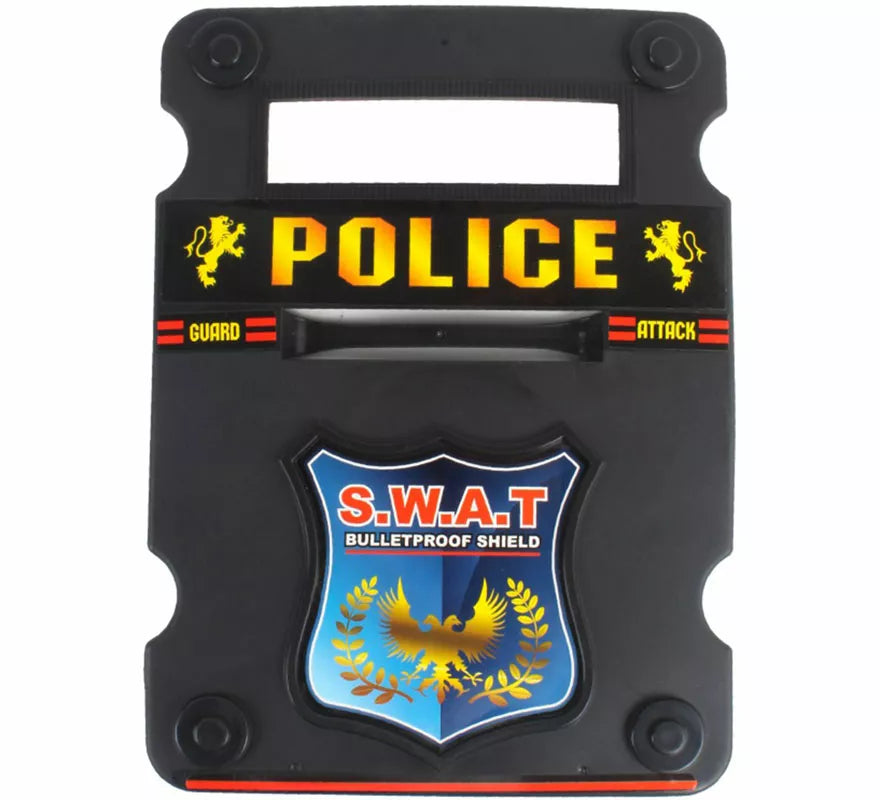 Translation missing: pt-PT.Escudo Policía de 32x23 cm de plástico para niños