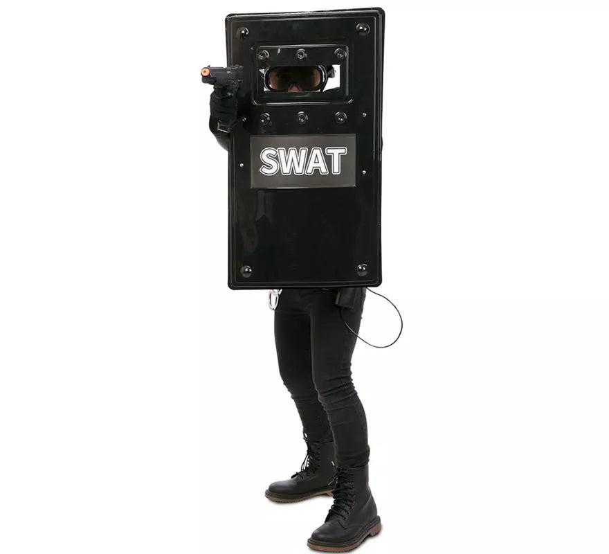 Translation missing: pt-PT.Escudo Swat negro de 66,5X38 cm