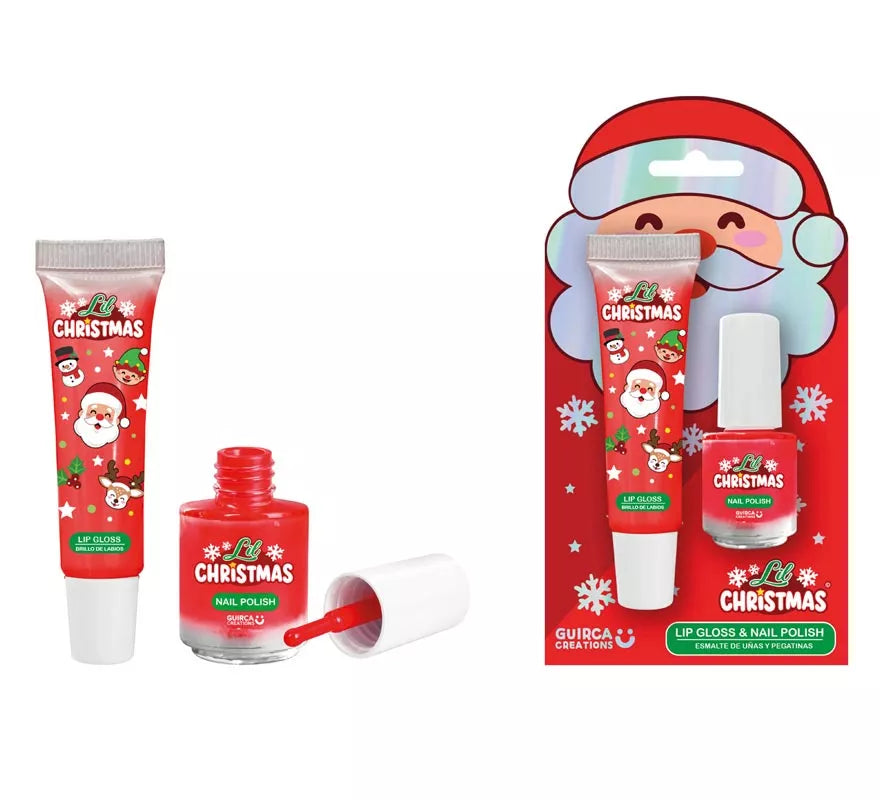 Translation missing: pt-PT.Esmalte de Uñas y Brillo Labial con Sabor a Fresa