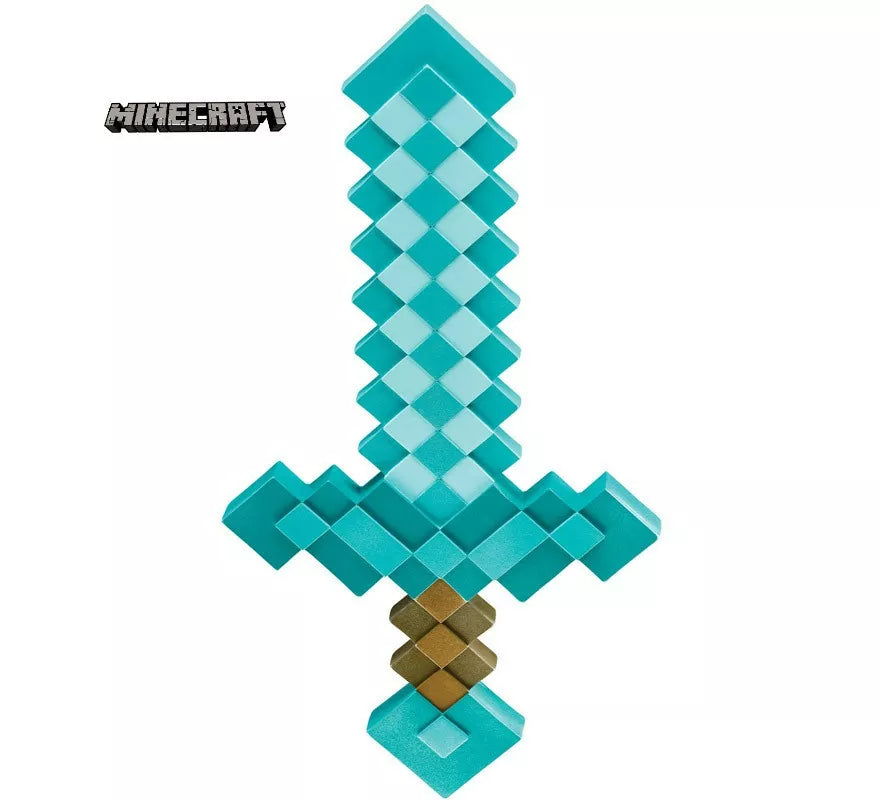 Translation missing: pt-PT.Espada de Minecraft Azul Claro