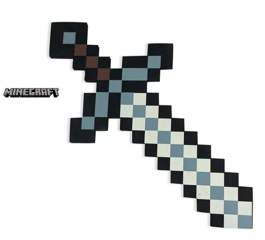 Translation missing: pt-PT.Espada de Minecraft negra de juguete 60x30 cm